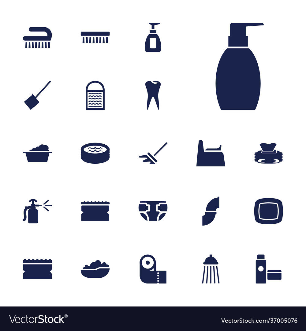 Hygiene icons Royalty Free Vector Image - VectorStock