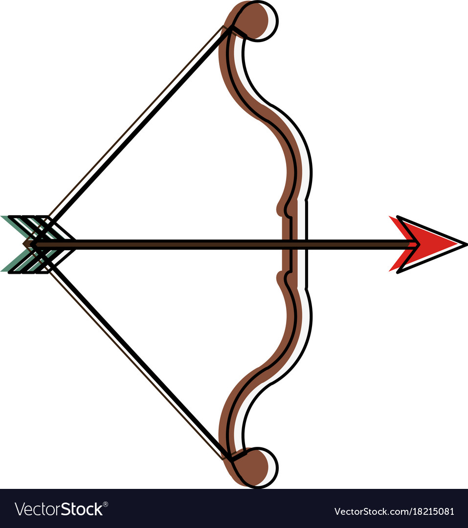 Bow and arrow archery icon image