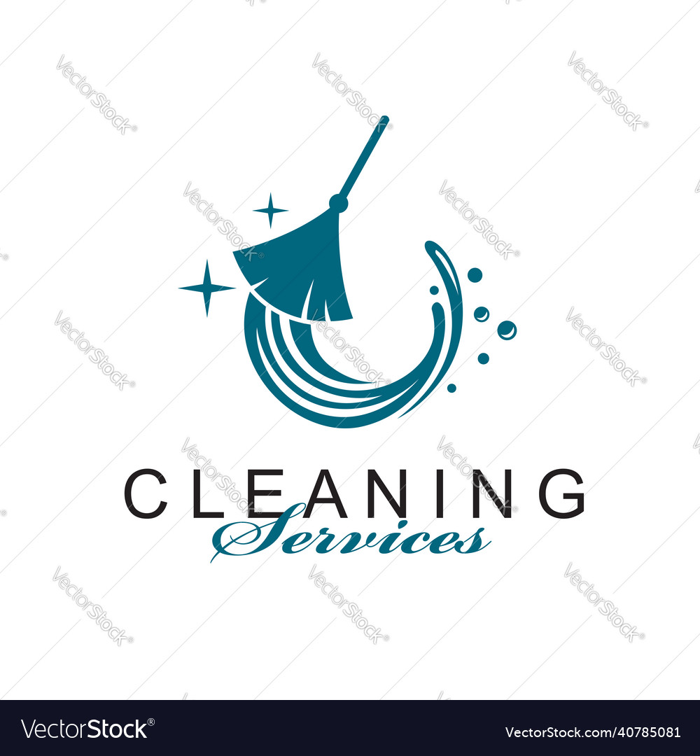 Cleaning service design Royalty Free Vector Image