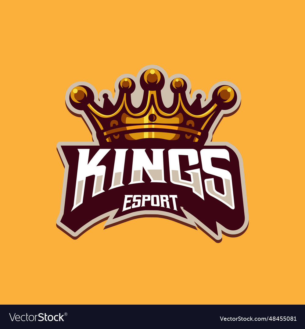 King esport Royalty Free Vector Image - VectorStock