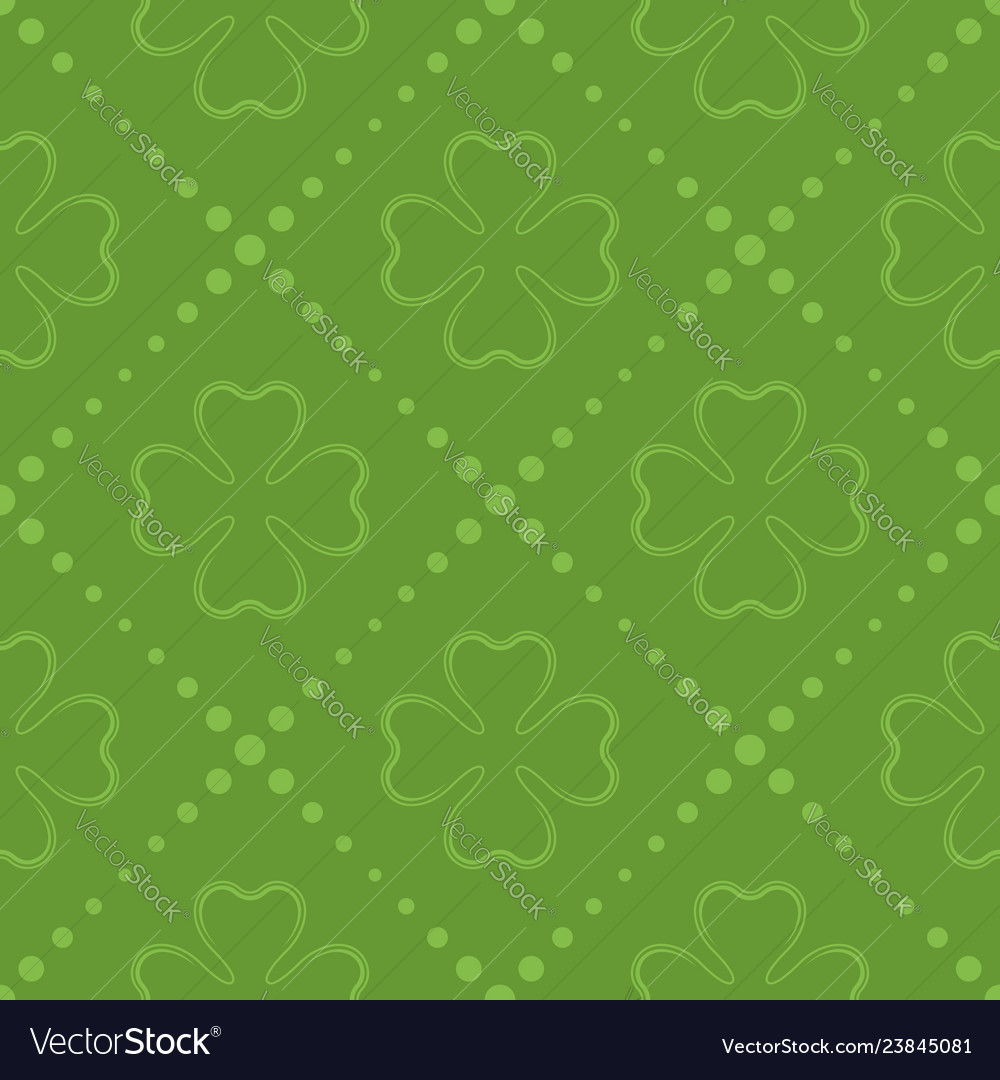 Patrick day seamless pattern