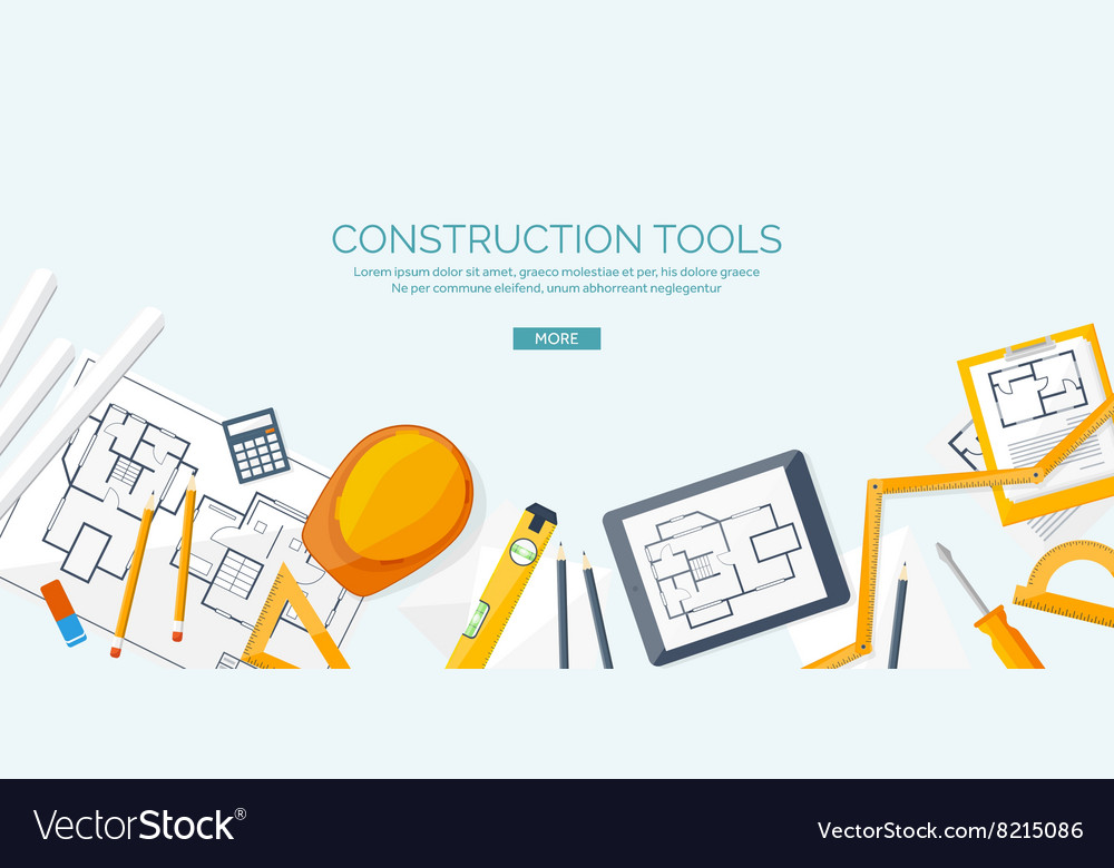 Engineering and architecture Royalty Free Vector Image