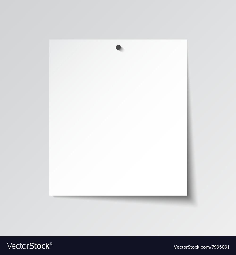 emty paper stickers on