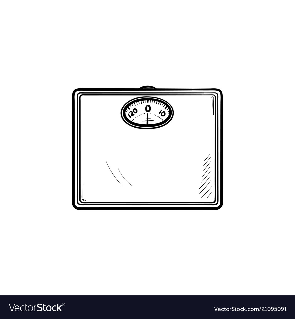 Hand-Drawn Scales Icon - Balance