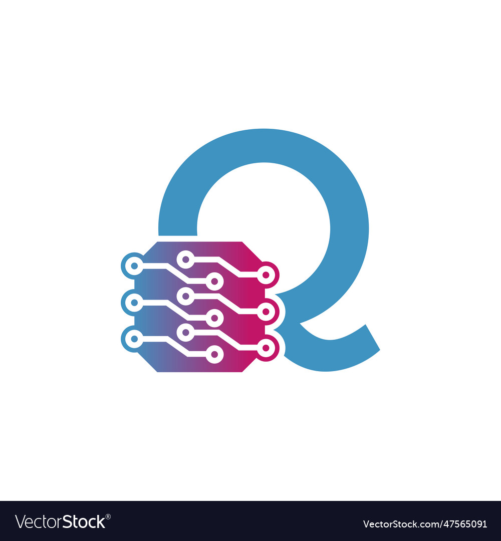 Programming code and technology logo template