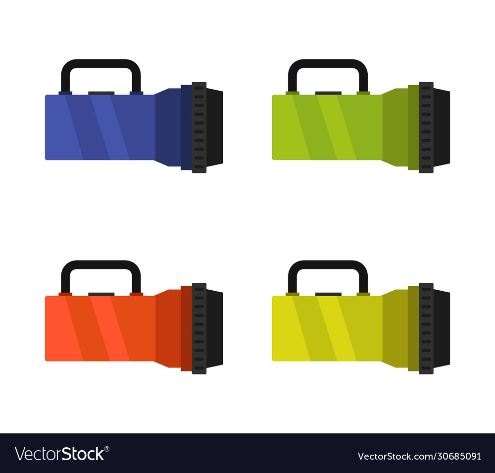 Torch icon in on white background