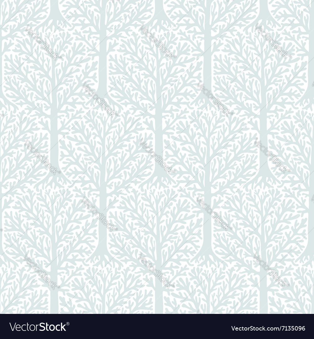 Pattern with trees