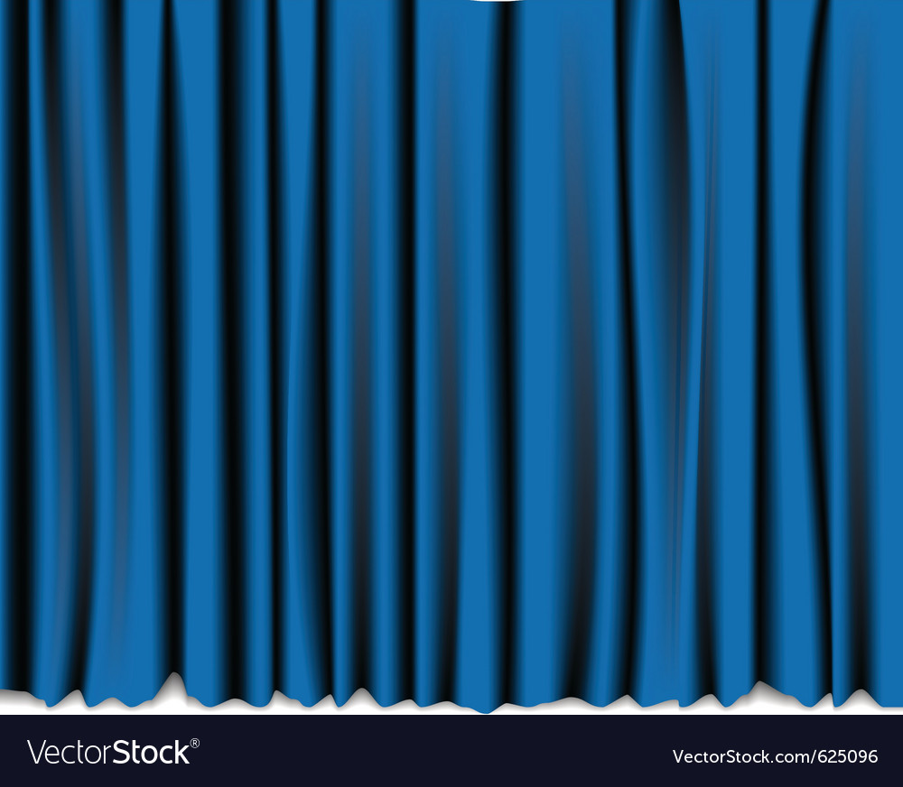 Vorhang des Theaters