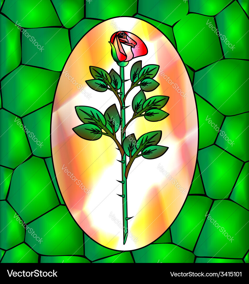 Abstract rose Royalty Free Vector Image - VectorStock