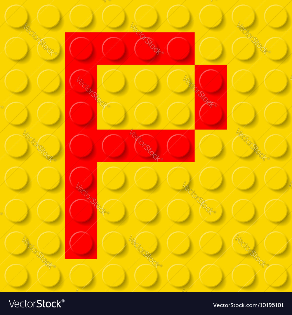 Building kit of plastic font 16