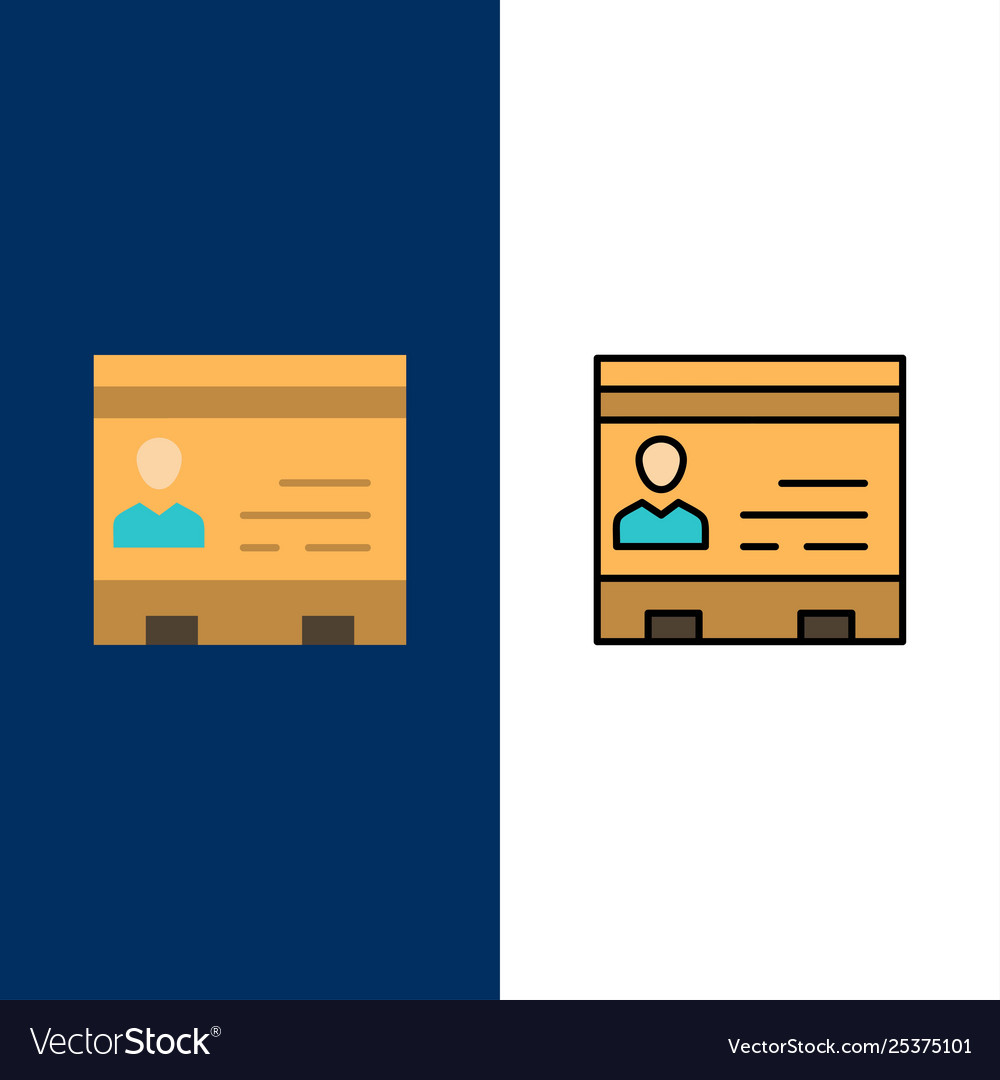 Id business cards contacts office people phone vector image Id business cards contacts office people phone