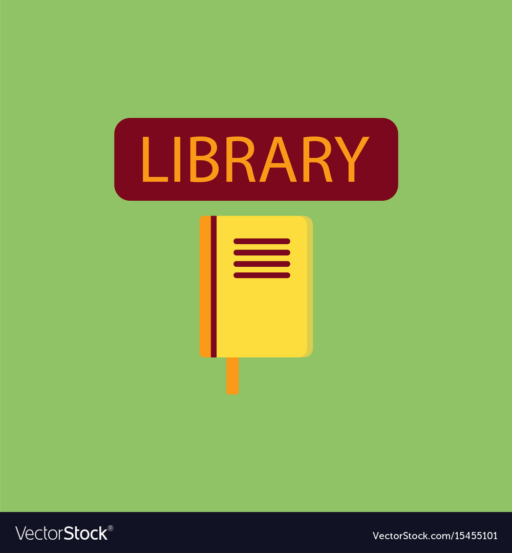 Library book Royalty Free Vector Image - VectorStock