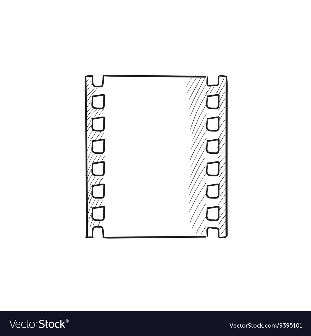 Negative sketch icon Royalty Free Vector Image