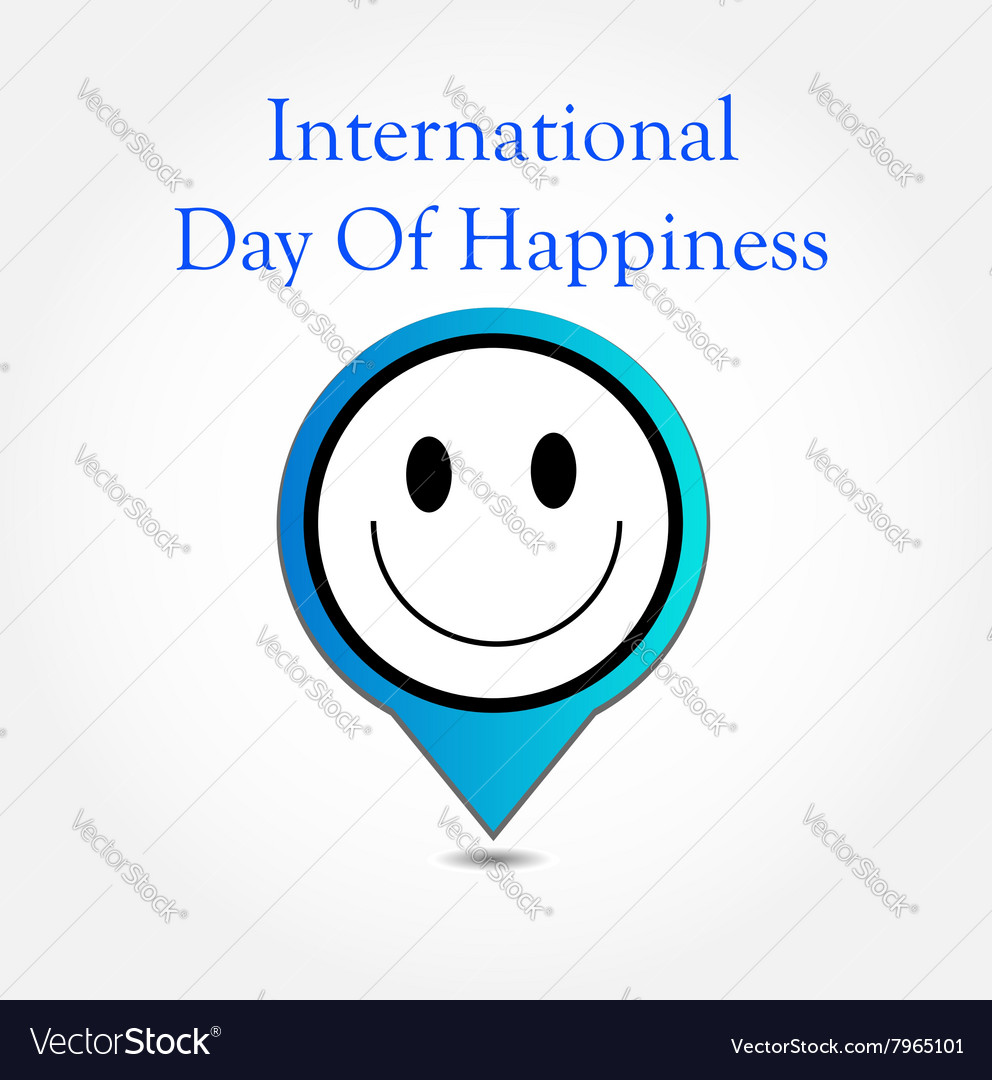Placement showing a smiley