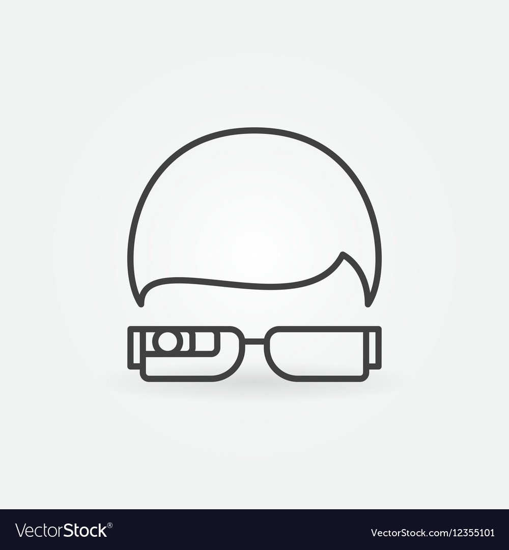 Smartglasses outline icon