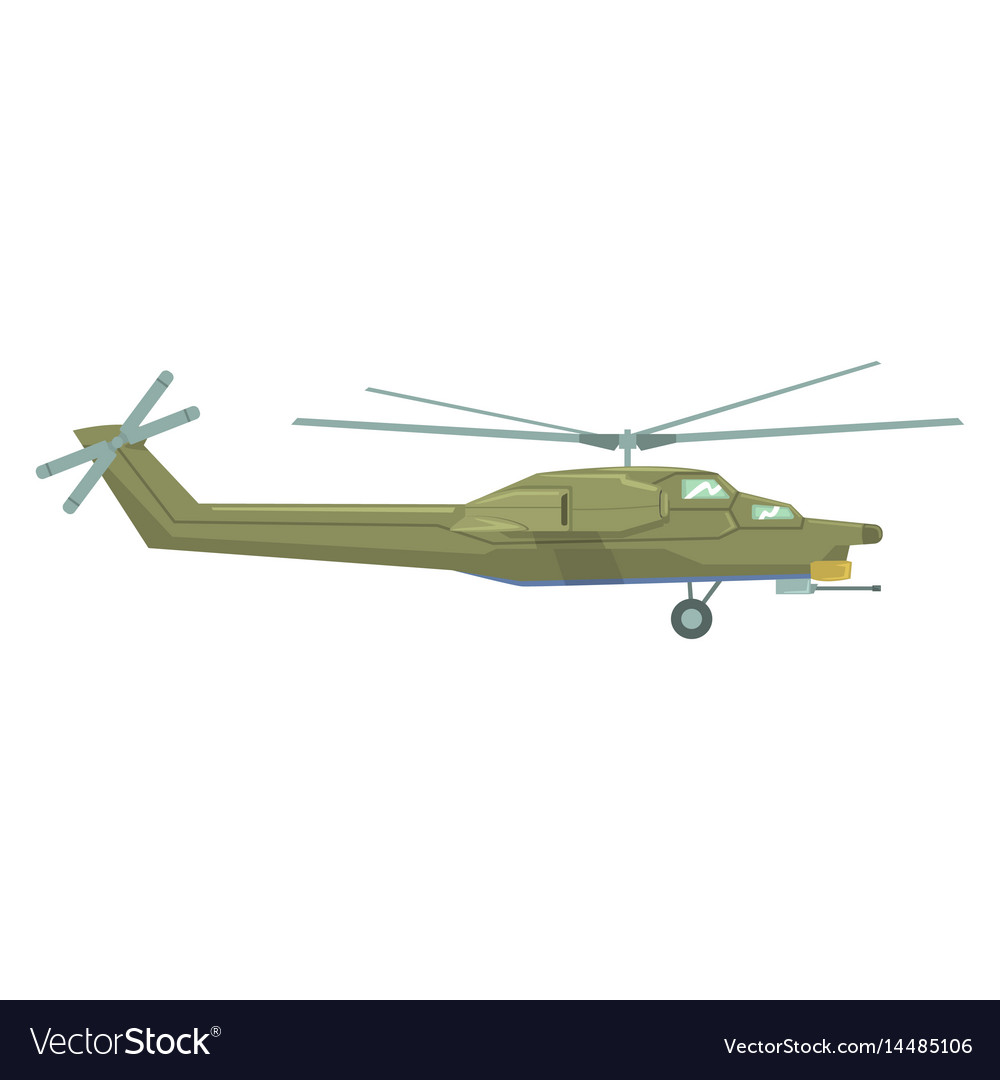 Air force helicopter flying military industry Vector Image