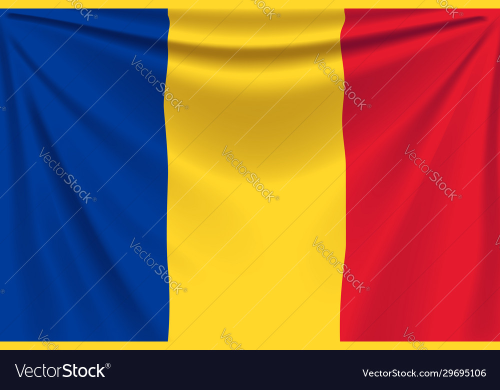 Back flag romania