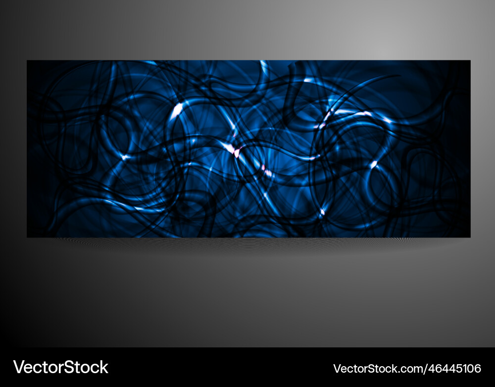 Neon waves background Royalty Free Vector Image
