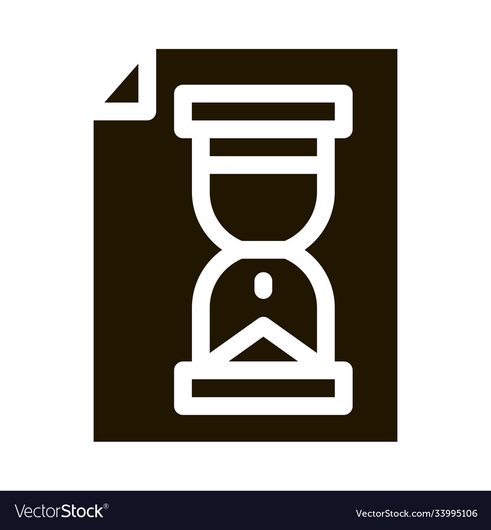 Round graph in center agile arrow mark glyph icon vector image Round graph in center agile arrow mark glyph icon