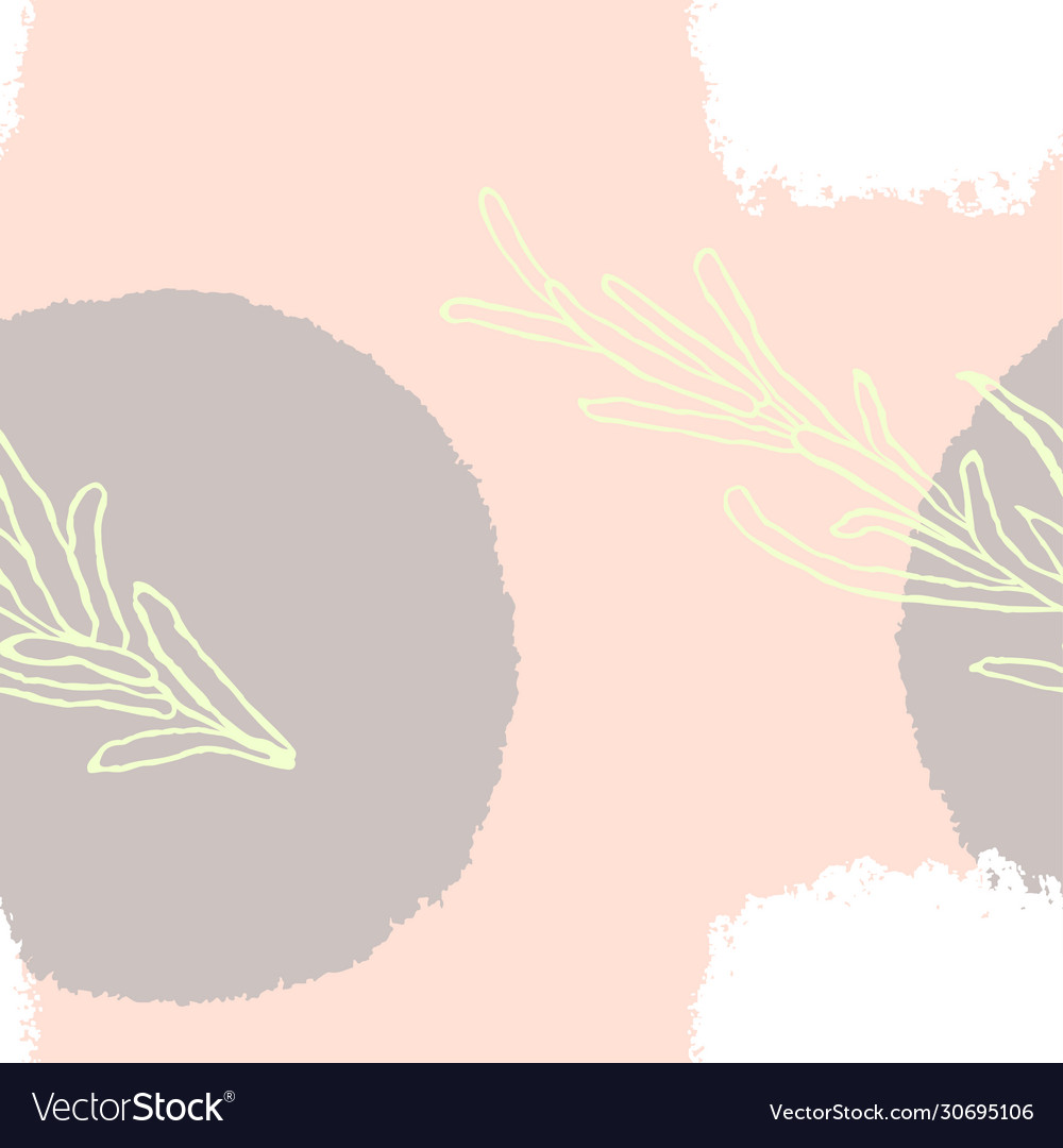 Seamless pattern with abstract shapes vector image Seamless pattern with abstract shapes