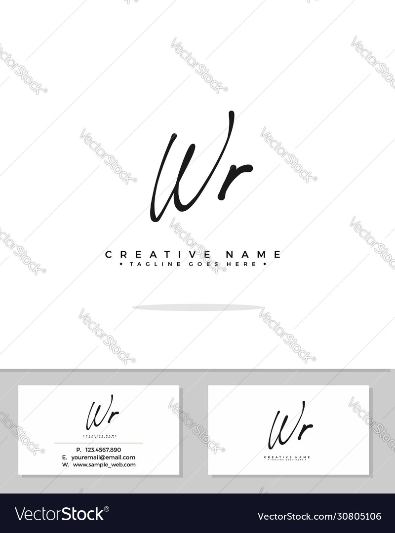 W m wm initial logo signature handwriting
