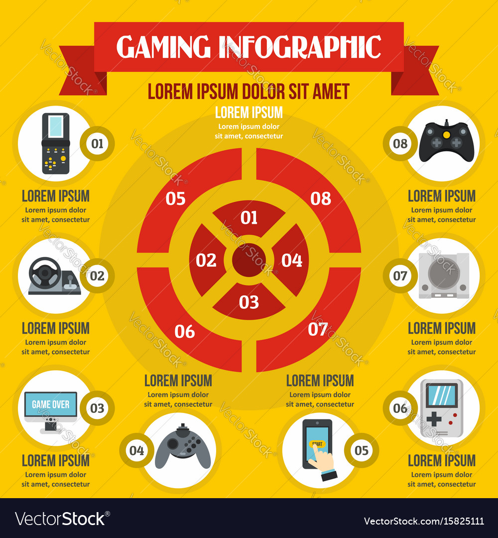 research infographic adobe illustrator download gaming