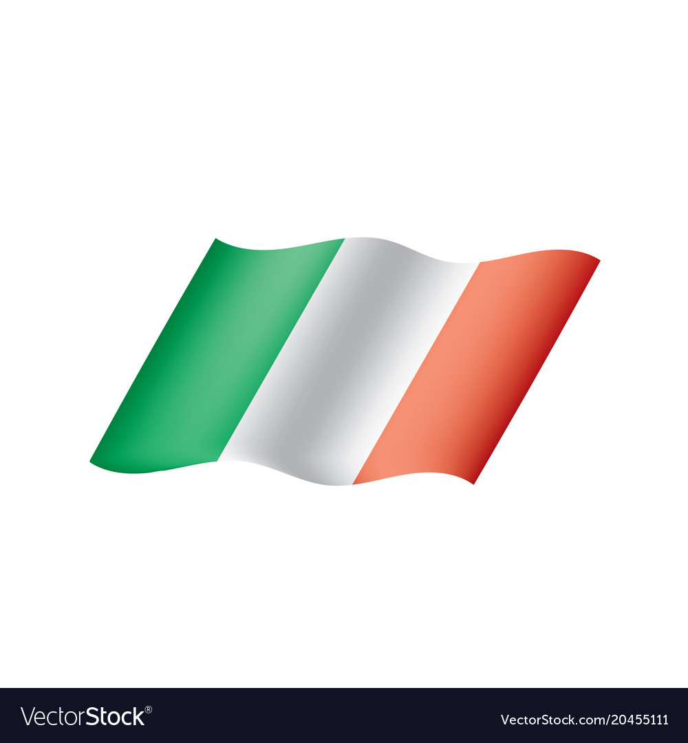 Italy flag Royalty Free Vector Image - VectorStock