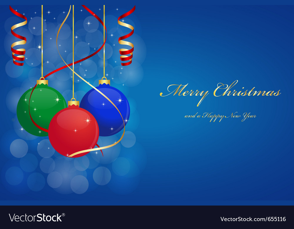 Christmas Background Royalty Free Vector Image