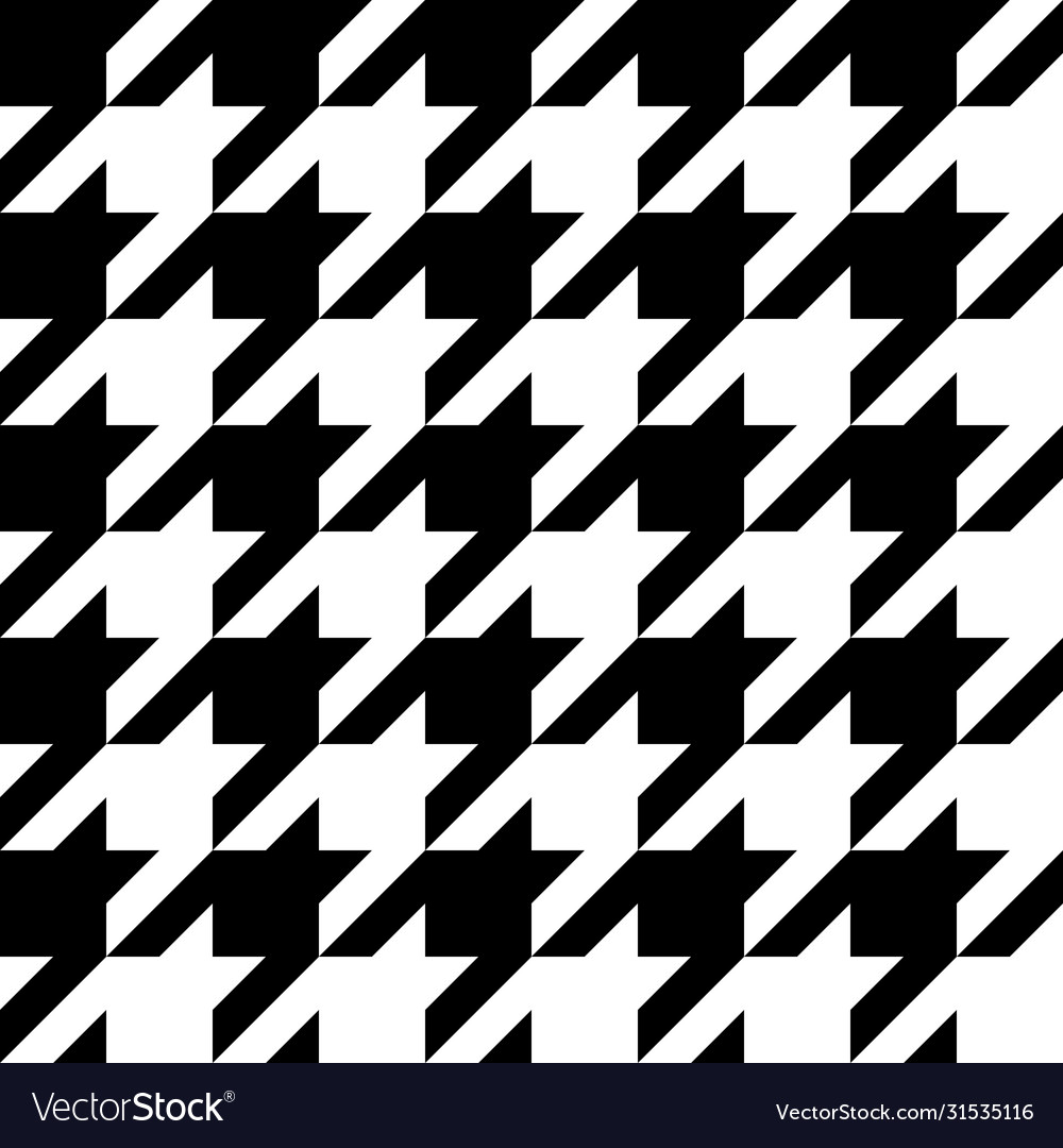 Classic Houndstooth Pattern