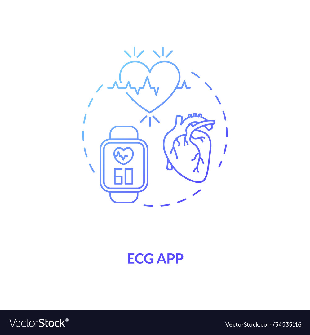 Ecg app icon sale