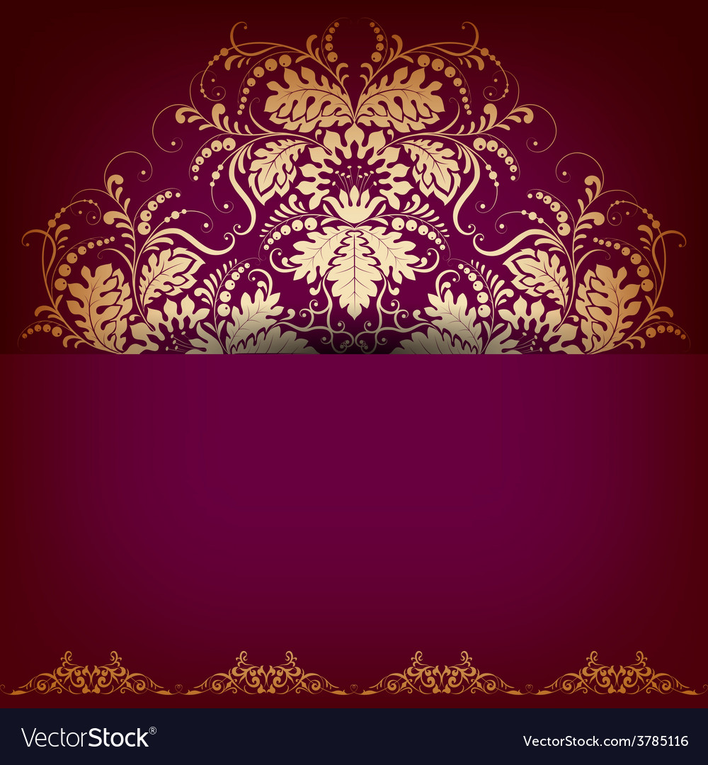 Elegant background with lace ornament