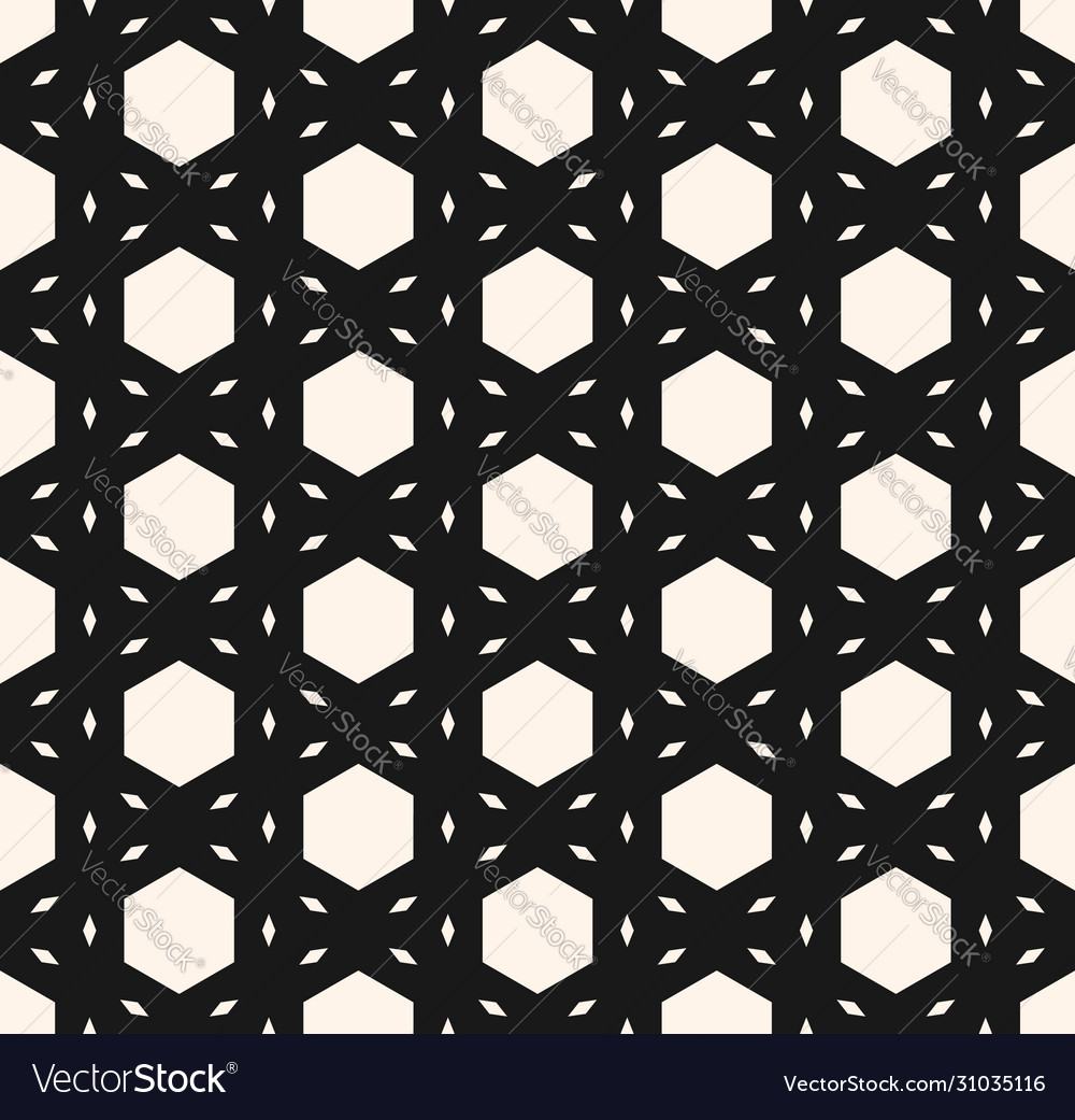 Minimalist geometric seamless pattern with mesh vector image Minimalist geometric seamless pattern with mesh