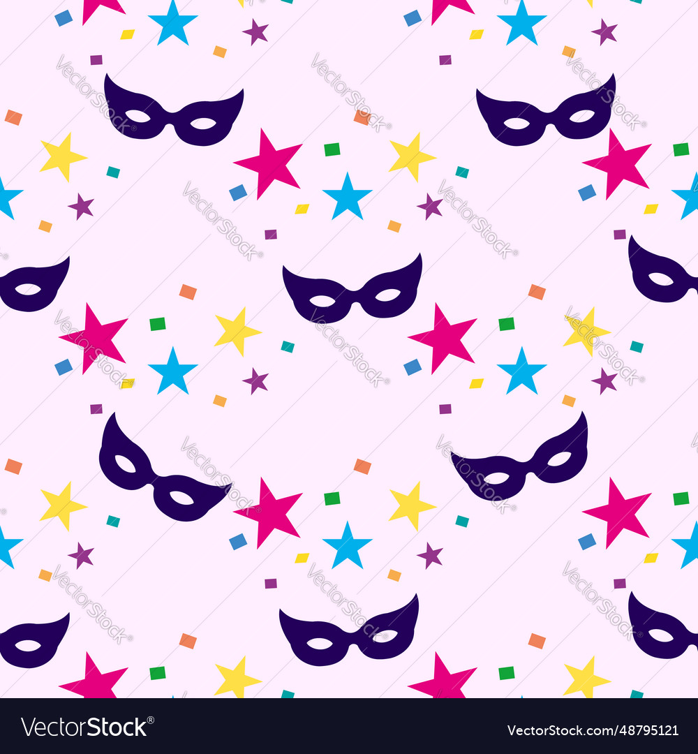 Carnival pattern Royalty Free Vector Image - VectorStock