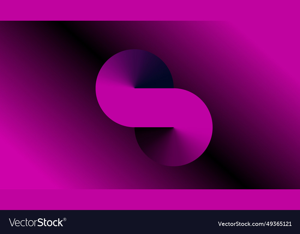 Colorful infinity logo template for your design