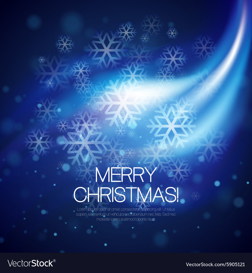 Glowing christmas background Royalty Free Vector Image