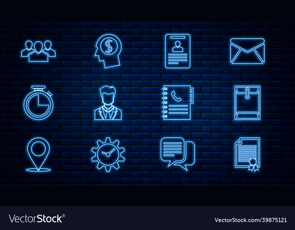 Set line certificate template envelope vector image Set line certificate template envelope