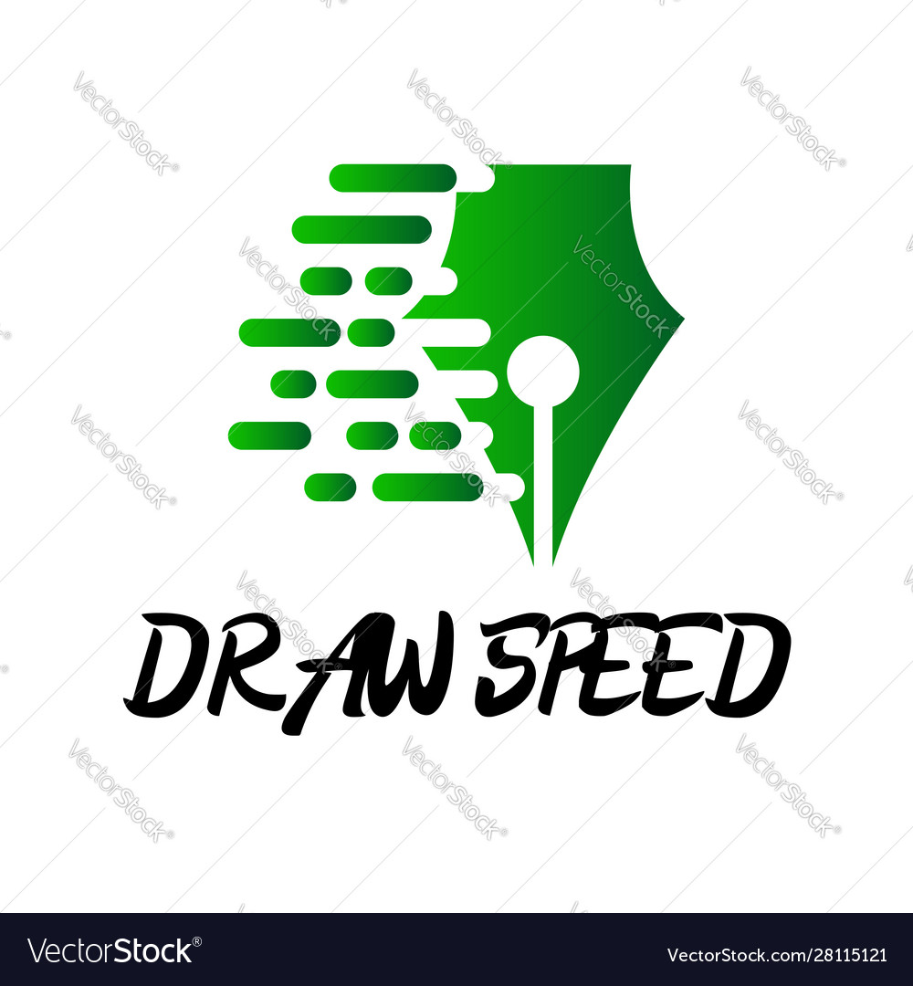 Speed lines in arrow form vector image Speed lines in arrow form