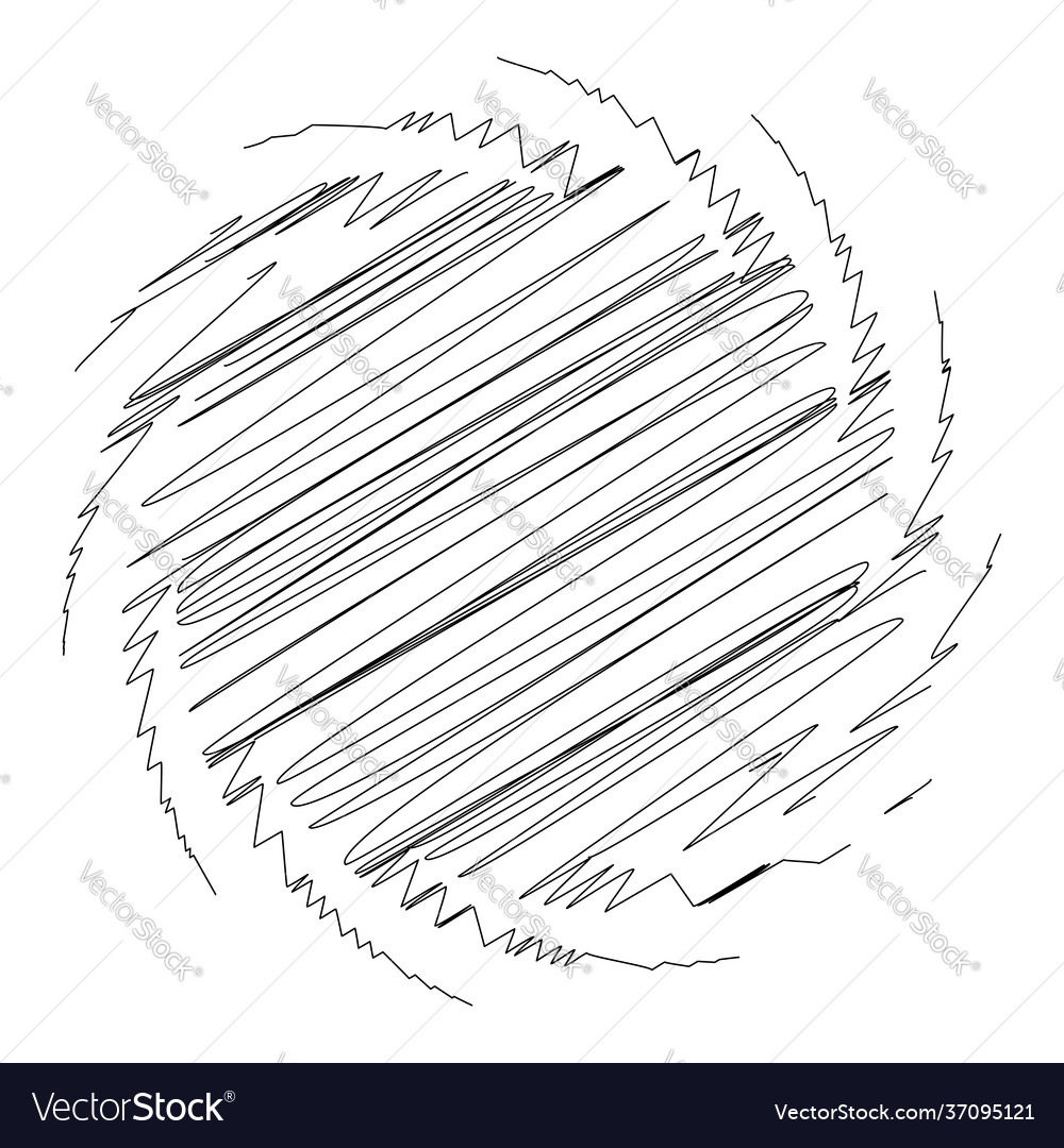Spiral swirl twirl design element with sketchy vector image Spiral swirl twirl design element with sketchy