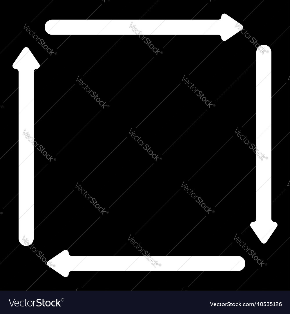 4-way arrows pointers cursors shapes vector image 4-way arrows pointers cursors shapes