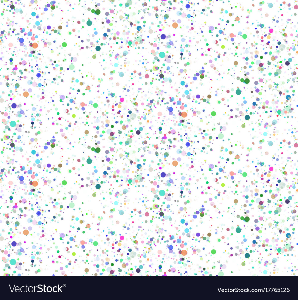 Abstract colorful dots seamless pattern