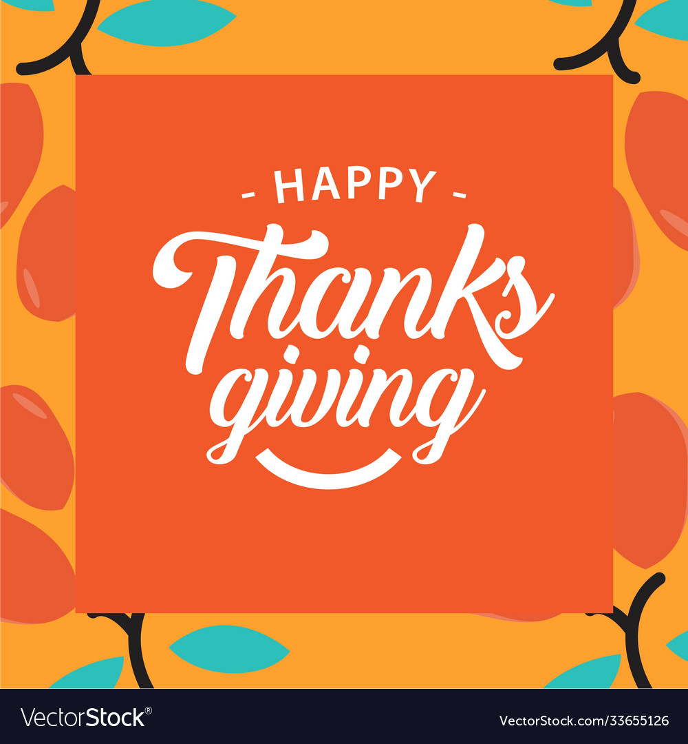 Happy thanks giving template design