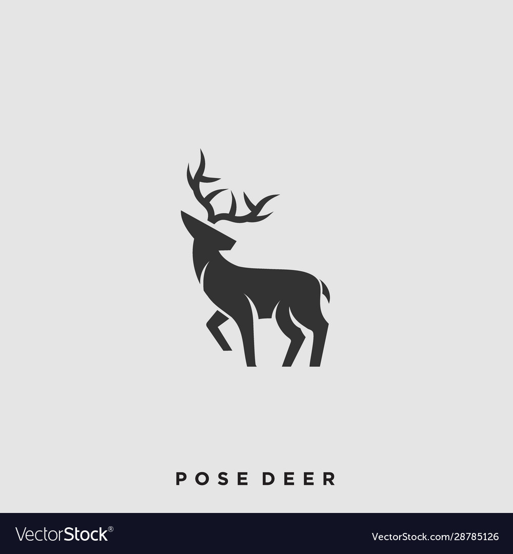 Pose deer template