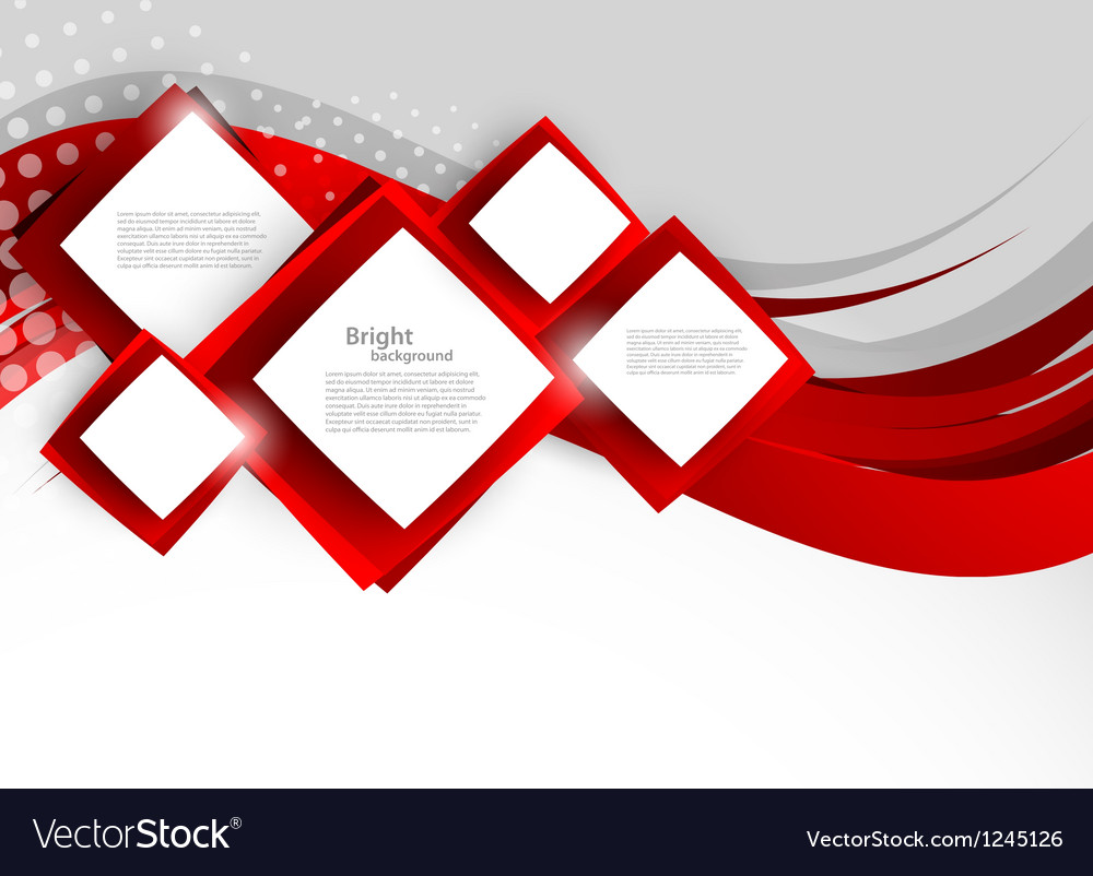 Red Square Abstract Background