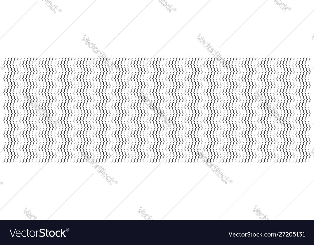 Abstract wavy waving zigzag lines elementvertical