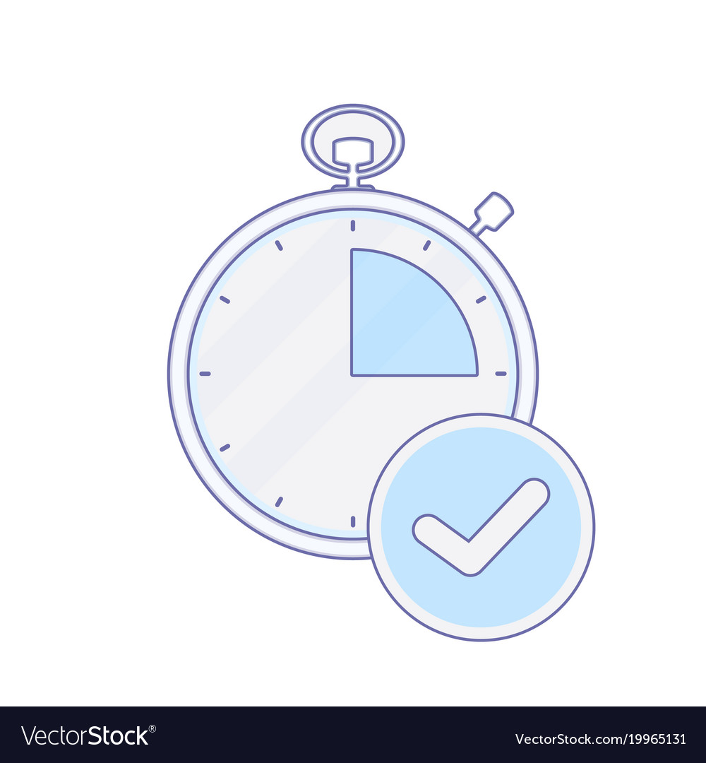 Alarm check clock hour minute time timer icon