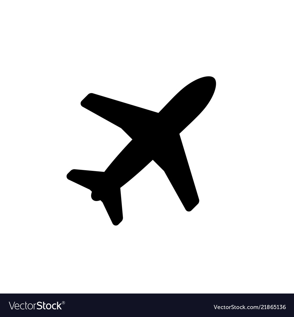 Download Aircraft icon Royalty Free Vector Image - VectorStock