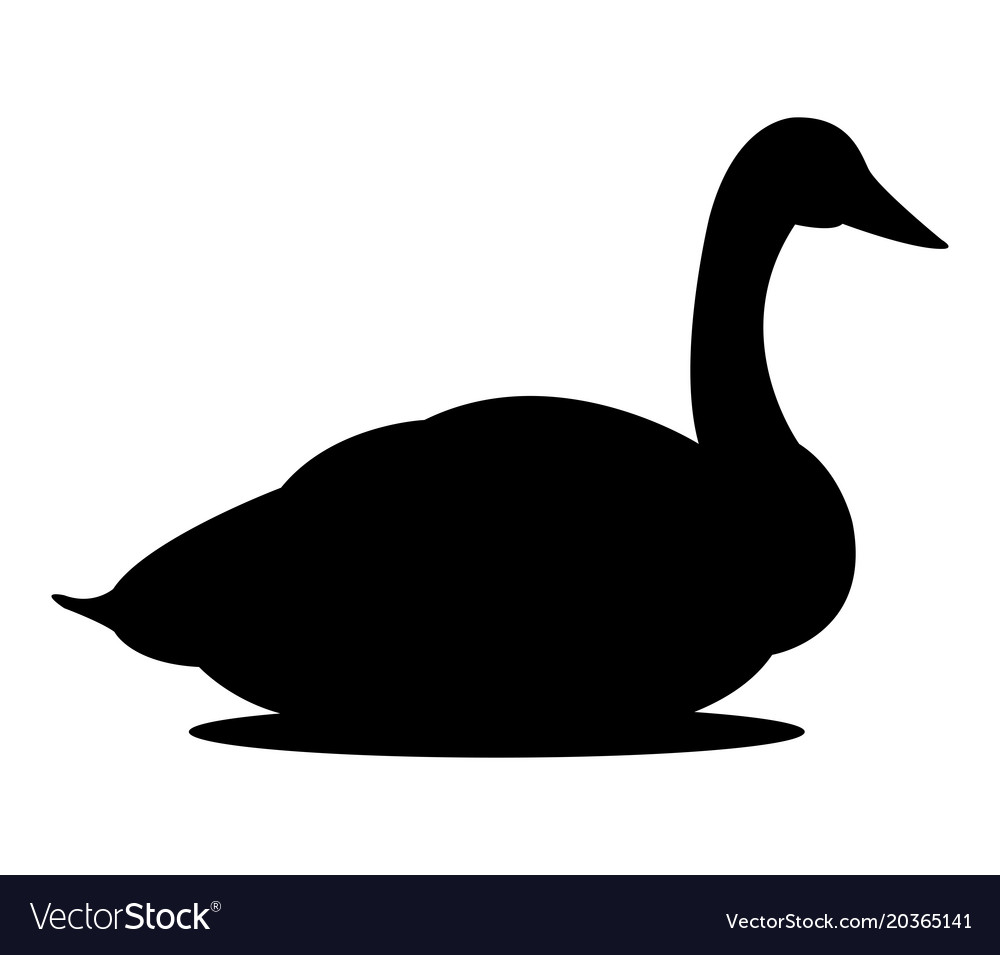 Swan icon Royalty Free Vector Image - VectorStock