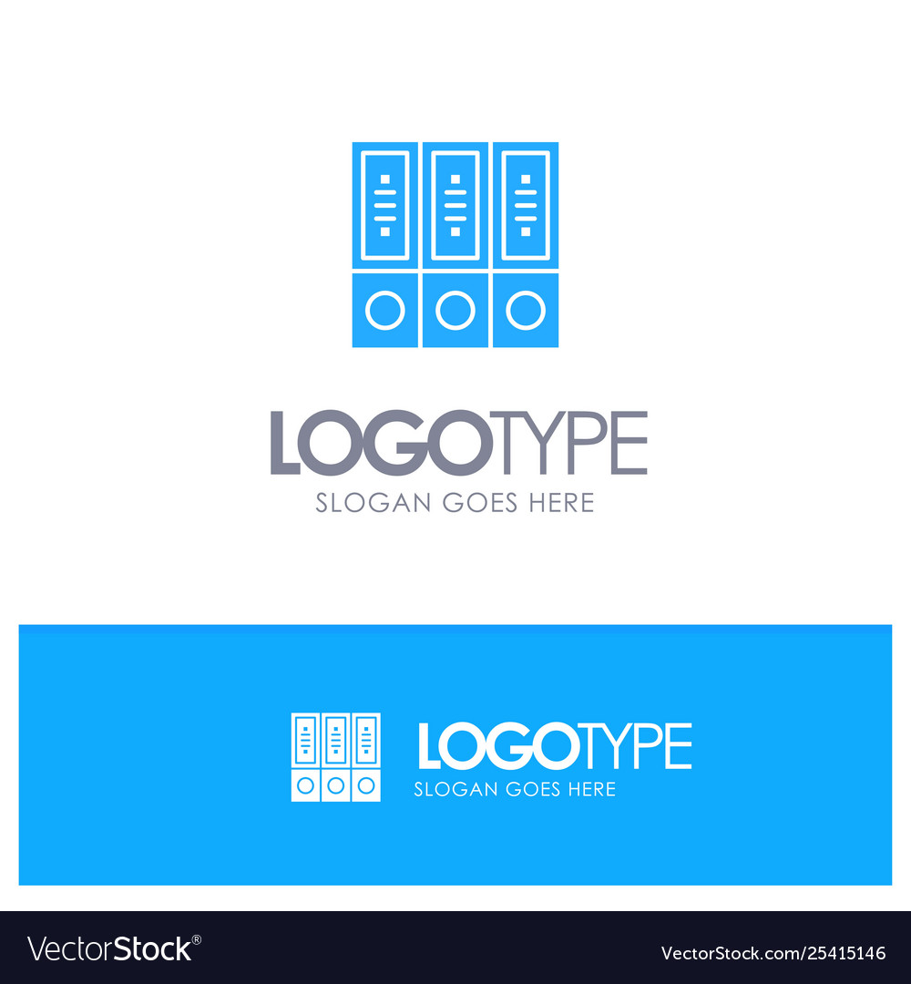 Files archive data database documents folders vector image Files archive data database documents folders
