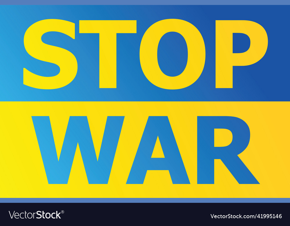 Flag of ukraine pray for stop war