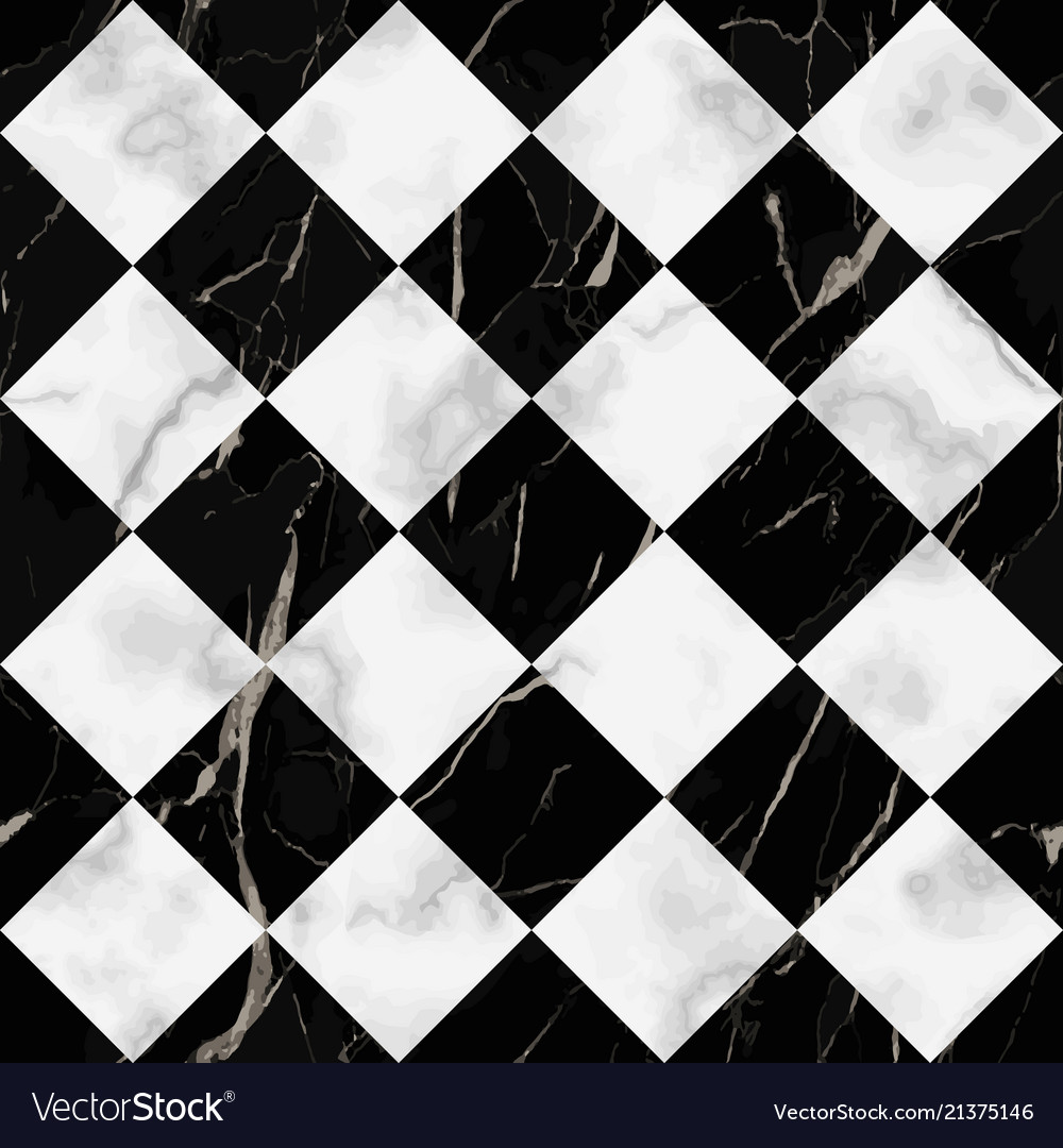 Luxury Marble Check Pattern